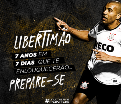 Loucos Por Pontos cria promo para comemorar os 7 anos da Libertadores