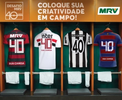 MRV convoca fãs de futebol para o Desafio 40 anos