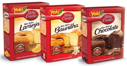 Yoki Betty Crocker amplia linha de mistura para bolos 
