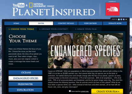 YouTube & National Geographic promovem "Planeta Inspirado"