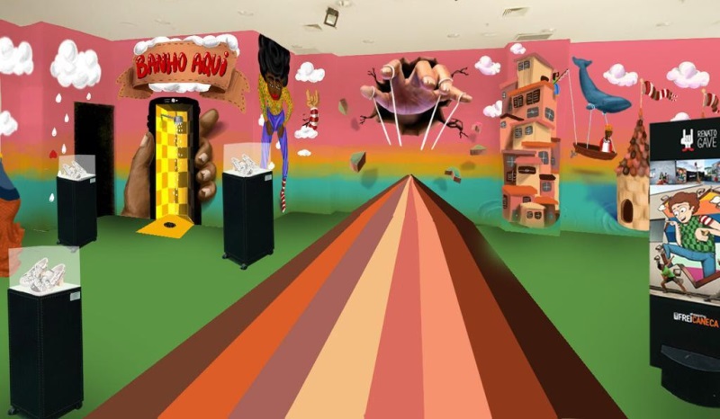 Sherwin-Williams e Colorgin patrocinam a 'Galeria Interativa' Sherwin-Williams e Colorgin patrocinam a 'Galeria Interativa'