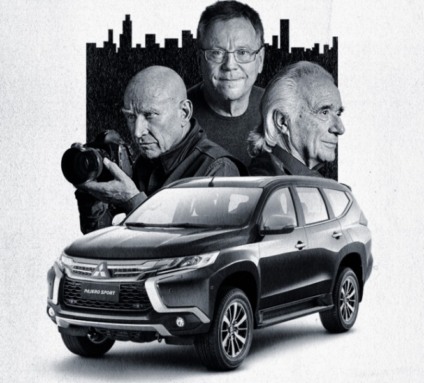 Campanha da Mitsubishi apresenta três artistas lendários
