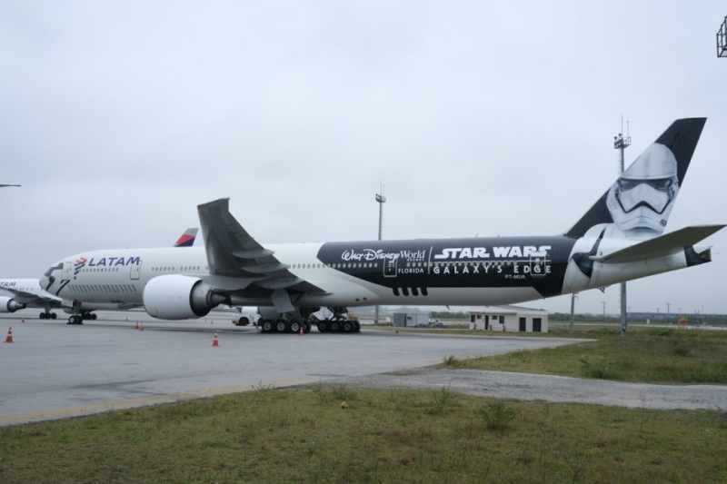 Latam e Walt Disney Company apresentam o Stormtrooper Plane