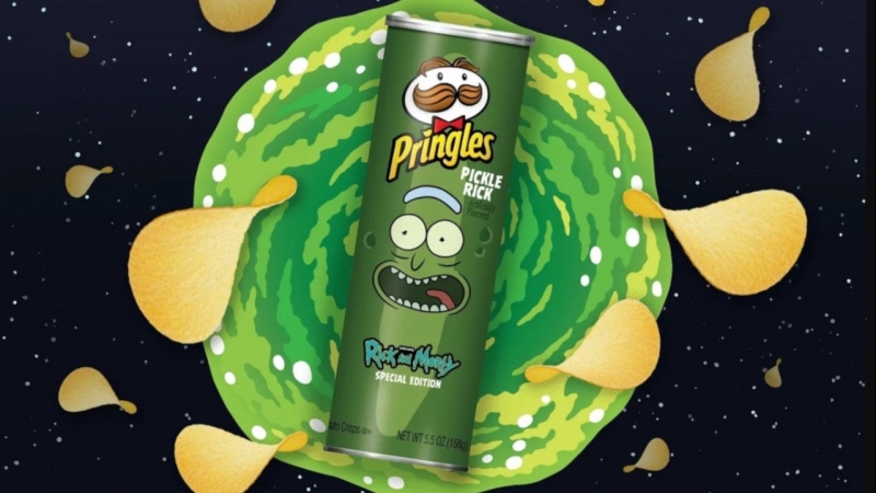 Pringles volta ao Super Bowl com edição especial “Rick and Morty”