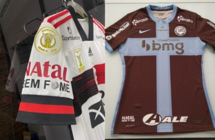 Corinthians e Flamengo jogam juntos contra a fome