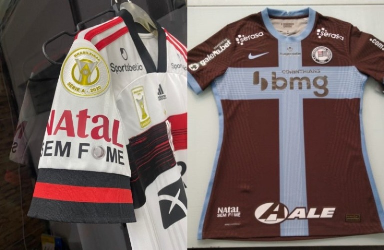 Corinthians e Flamengo jogam juntos contra a fome