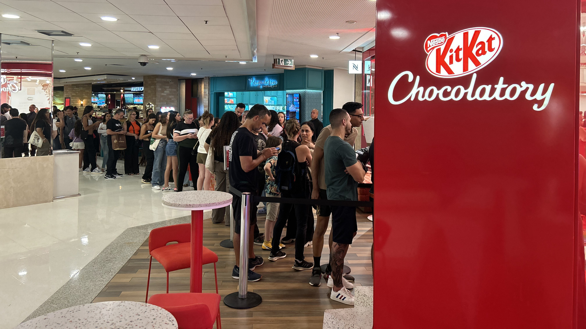 KitKat lançou novo Cone com evento em São Paulo