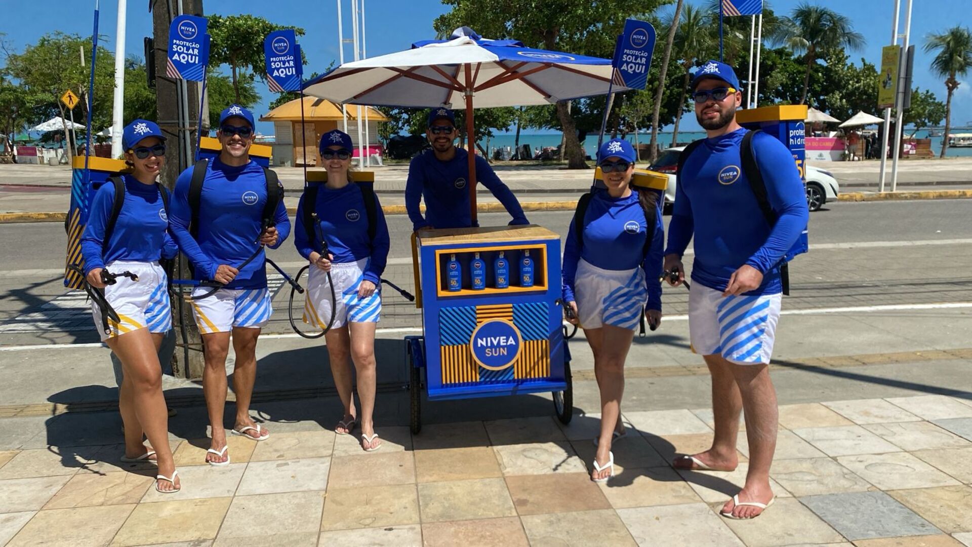 Nivea Sun leva promotores salva vidas para praias do Brasil