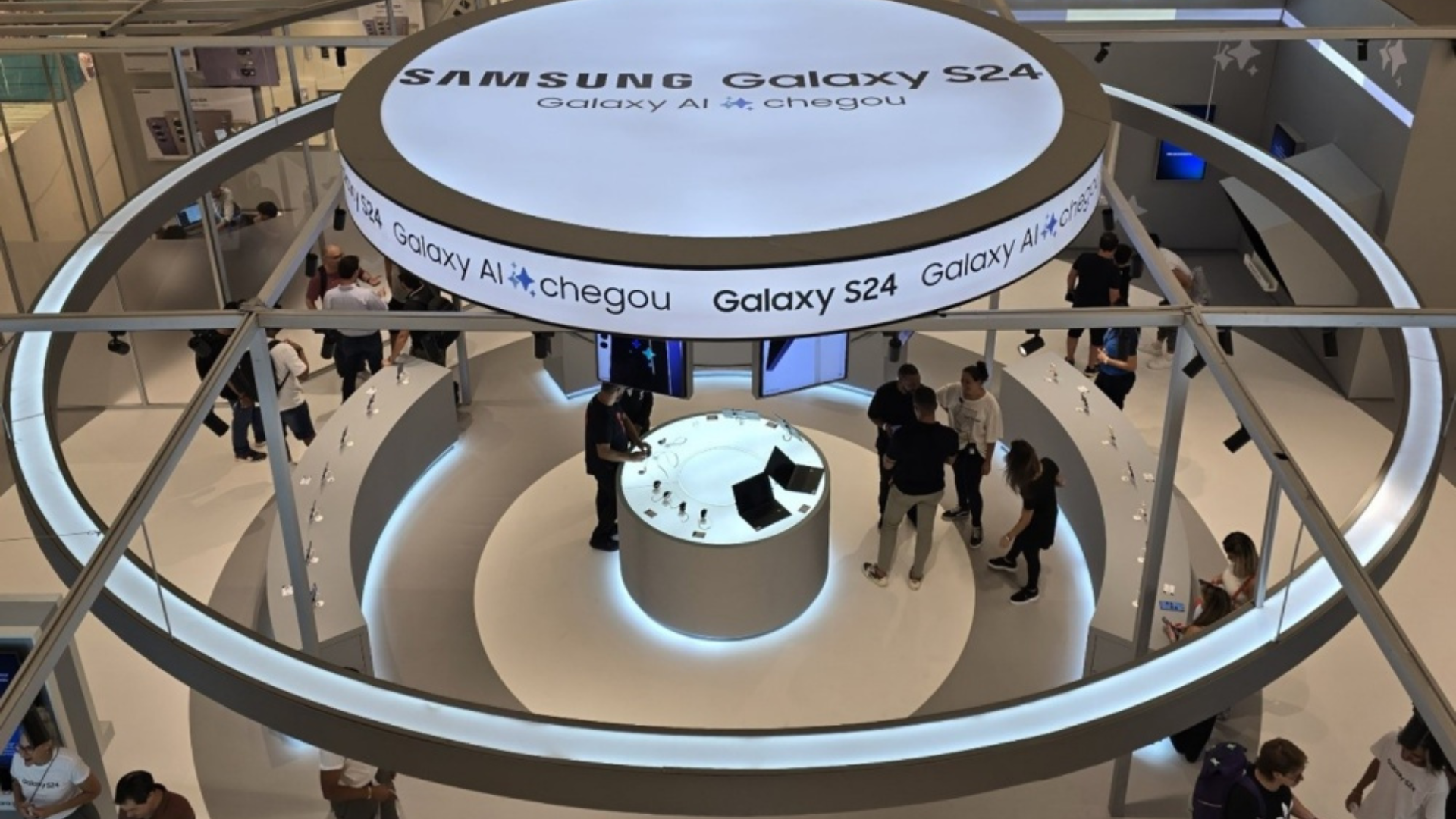 Samsung apresenta Galaxy AI Zone em São Paulo