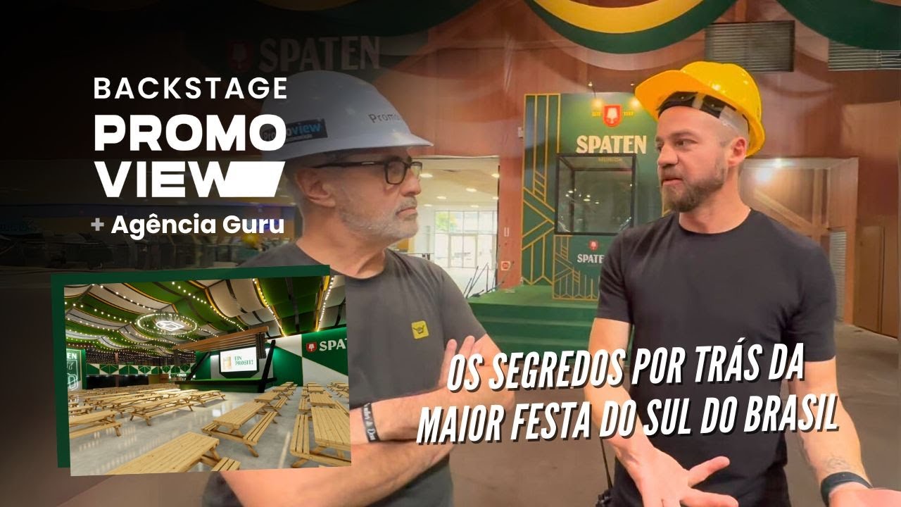 Veja como foi a estrutura montada pra Oktoberfest Blumenau 2023