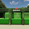 Heineken patrocinou Brunch Electronik no Rio com ativações