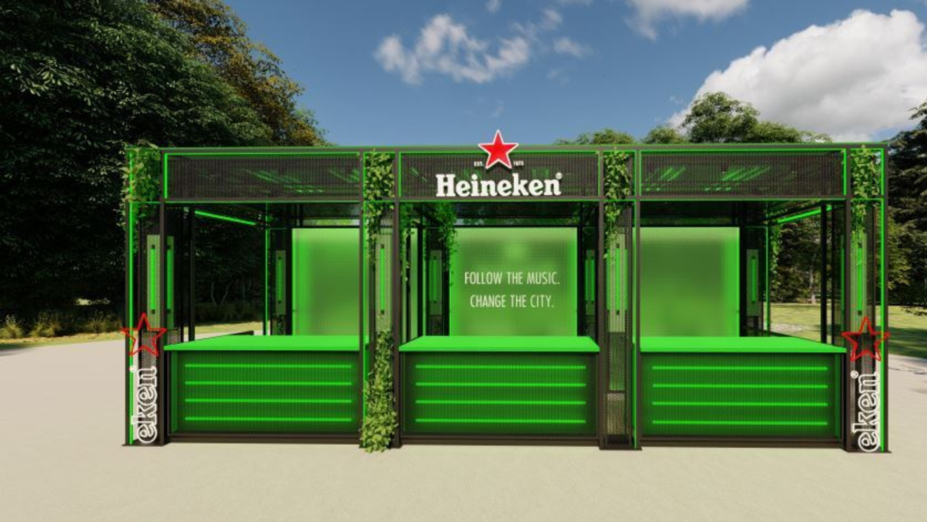 Heineken patrocinou Brunch Electronik no Rio com ativações Heineken patrocinou Brunch Electronik no Rio com ativações