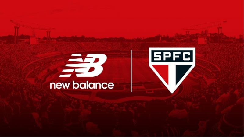 New Balance será fornecedora de material esportivo do São Paulo FC em 2024