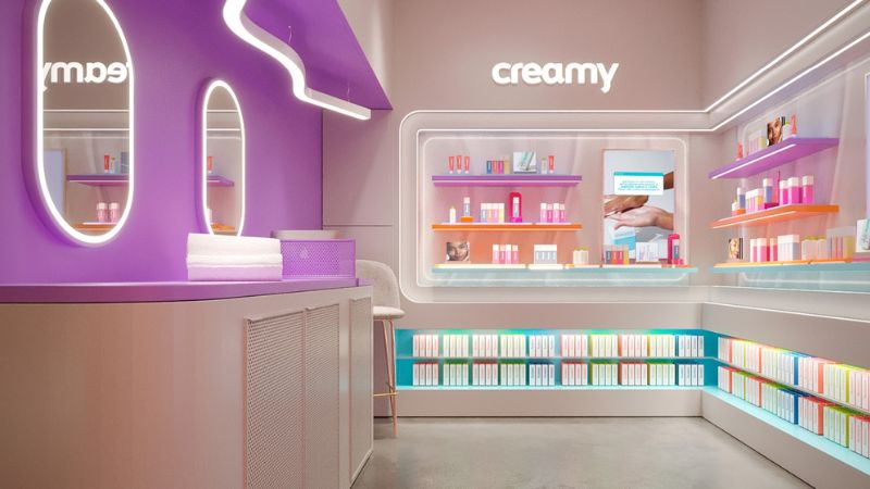 Creamy inaugura loja conceito na Estação Anacapri