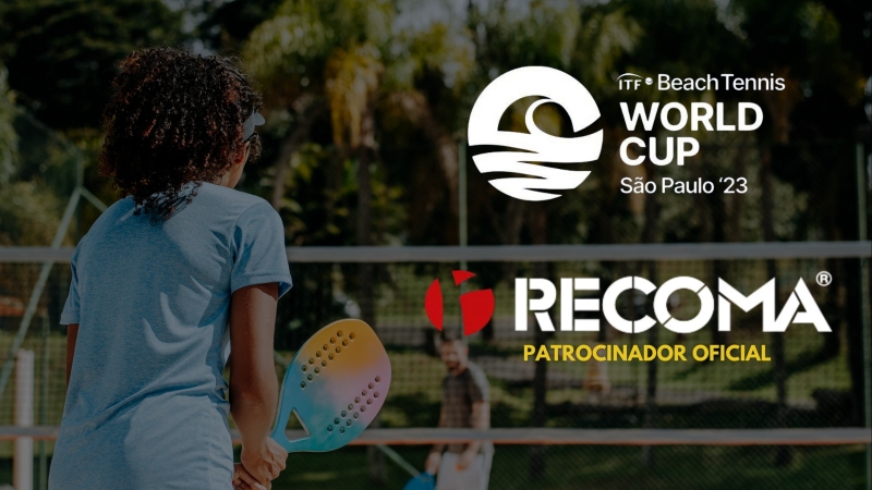 Recoma anuncia patrocínio à Copa do Mundo de Beach Tennis