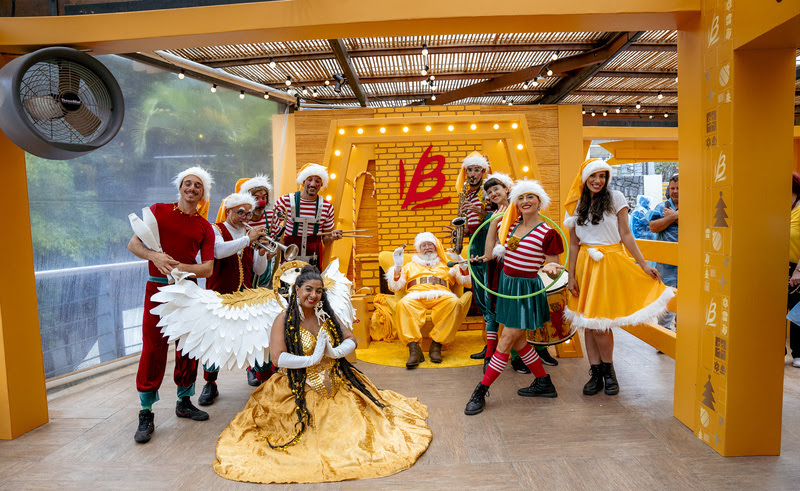 Bauducco instala Vila de Natal no Parque Bondinho Pão de Açúcar