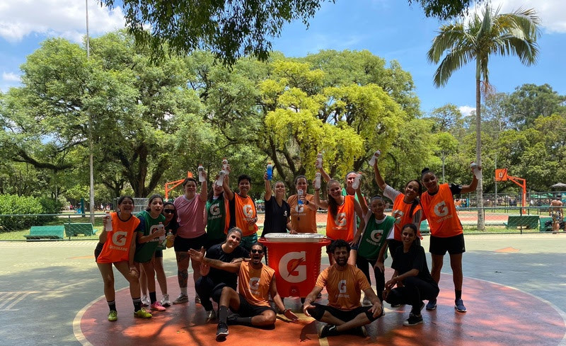 Gatorade convidou público para aula de futebol em São Paulo