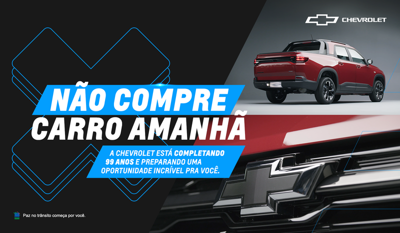 Chevrolet celebra 99 anos com condições especiais e ação com Alexa