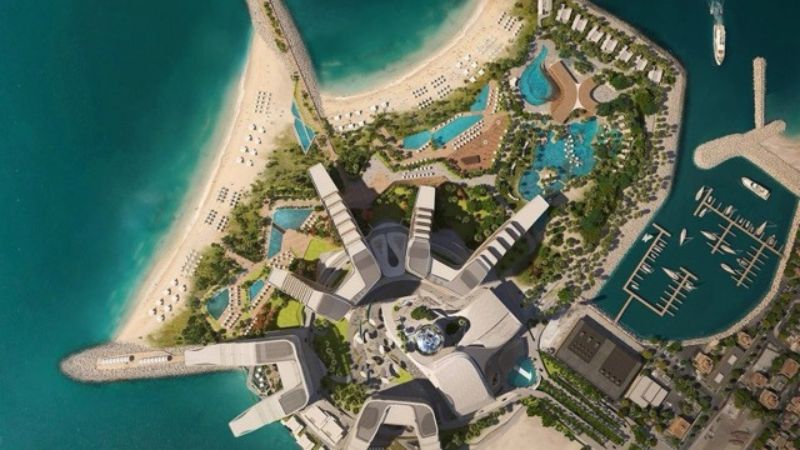 Dubai anuncia novo projeto de Ilha com grandes marcas de Las Vegas