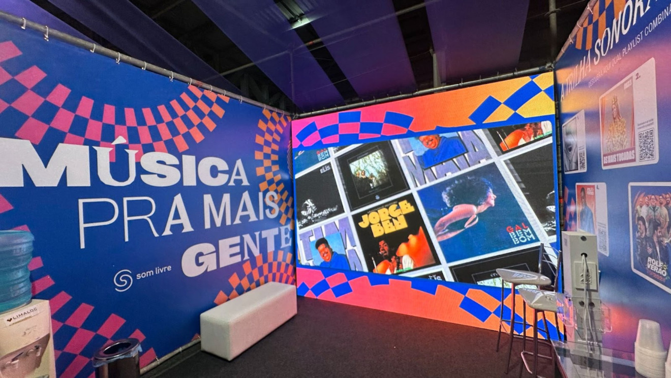 Som Livre participou da primeira feira de música Mais 55 Som Livre participou da primeira feira de música Mais 55