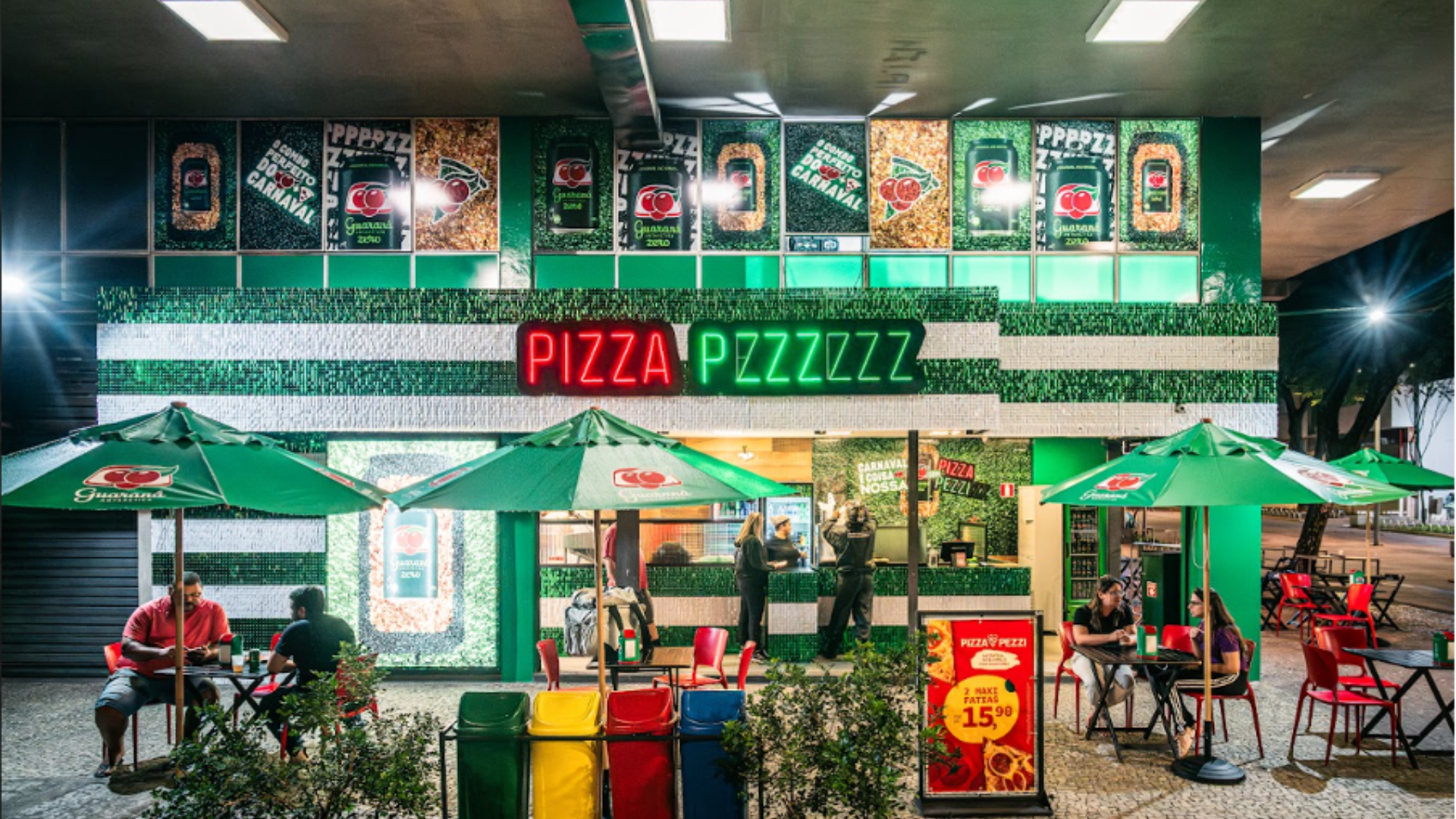 Guaraná Antarctica muda nome de pizzaria em BH para Pizza Pzzz