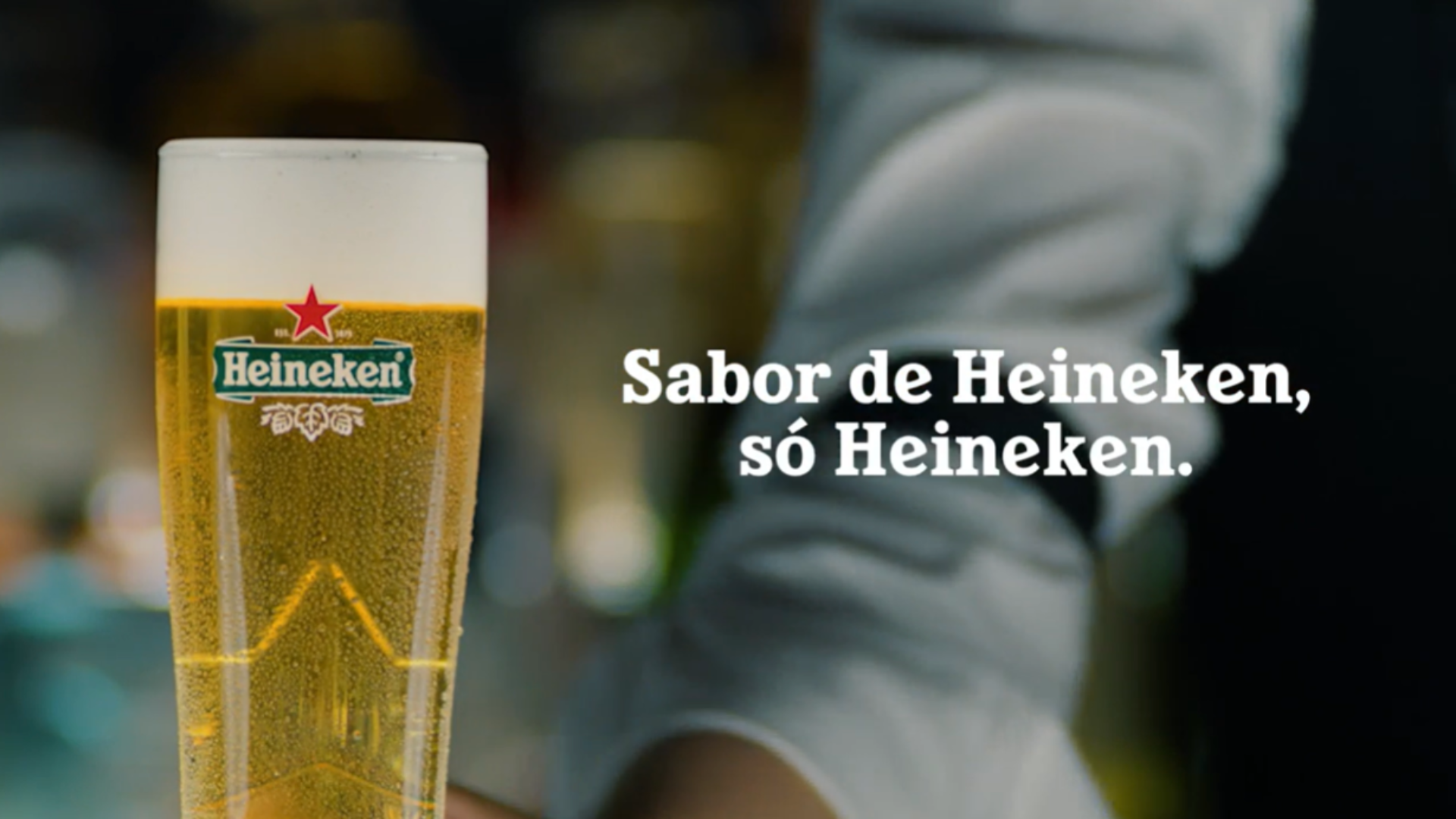 Heineken reforça sabor único da cerveja em nova campanha global