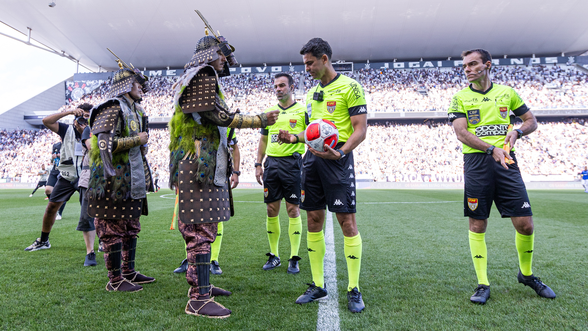 Disney+ e Star+ levam samurais para jogo entre Corinthians e Santo André