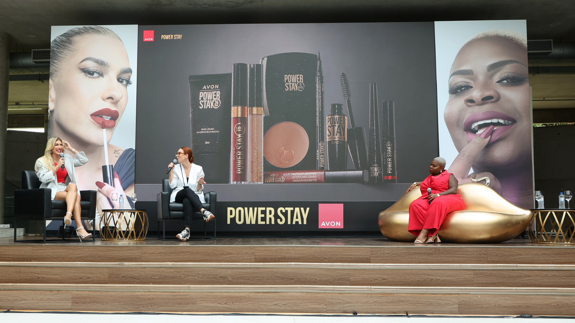 Avon Power Stay teve presença de Jojo Todynho e Lore Improta