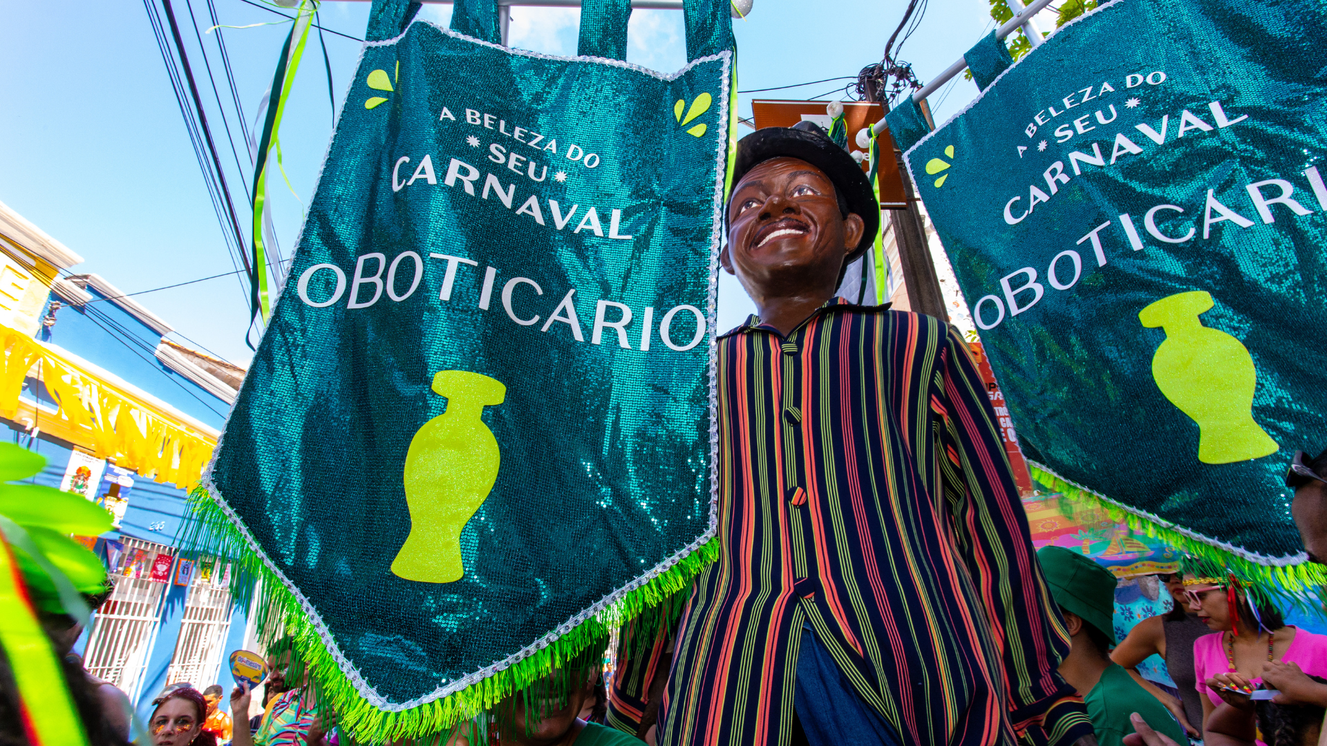 O Carnaval por si só já é massa, imagine quando unido com grandes ideias