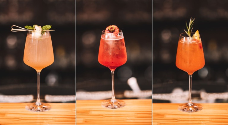 Novos drinks com Chandon Passion