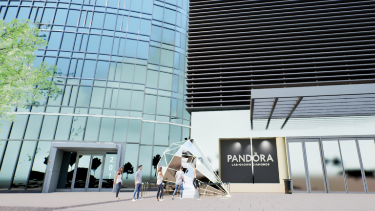 Pandora coloca diamante gigante na Paulista