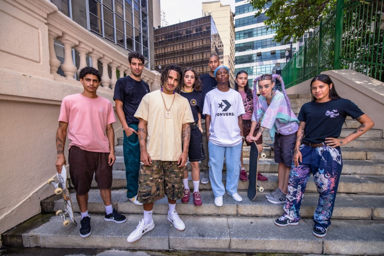 Matuê e outros artistas em campanha para a Converse Matuê e outros artistas em campanha para a Converse