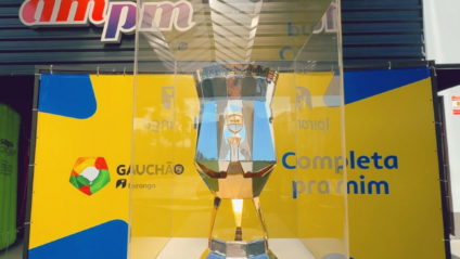 Taça do Campeonato Gaúcho nos Postos ipiranga