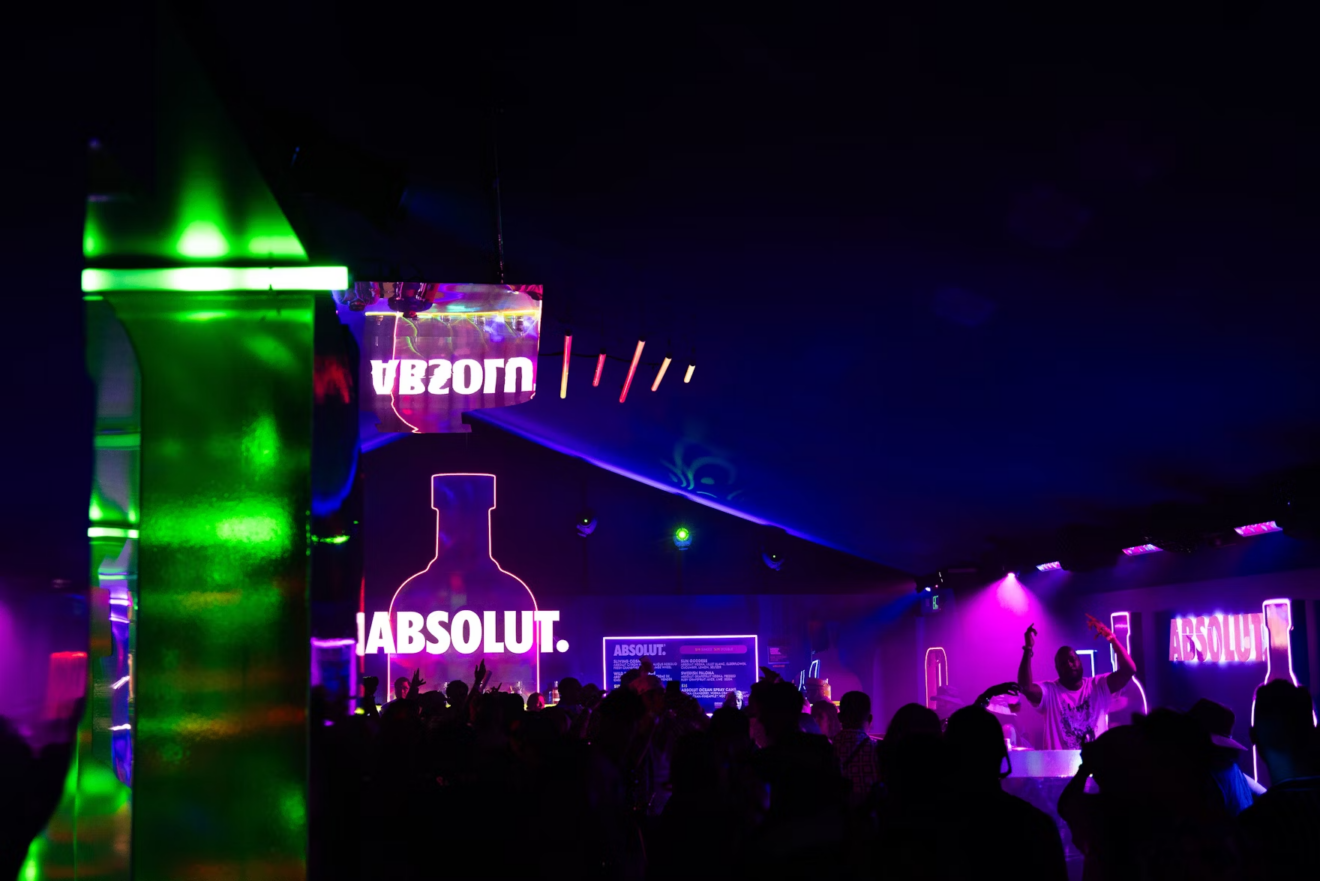 Absolut foi uma das marcas com ativações no  Coachella deste ano