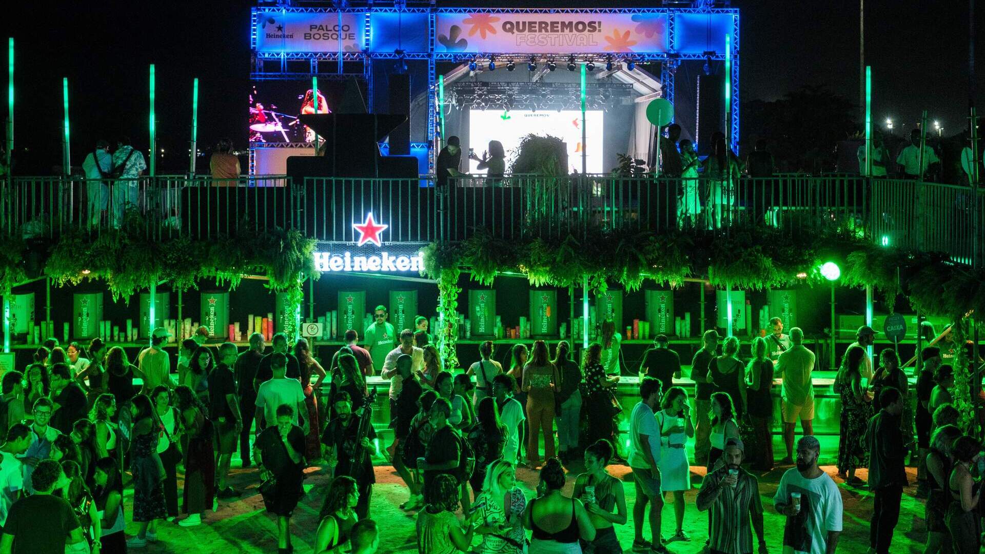 Heineken marca dez anos de parceria com o festival QUEREMOS! e desembarca na Cidade Maravilhosa