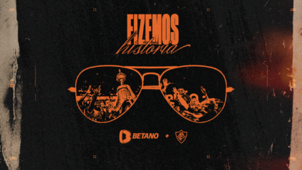 Fizemos História’ - Esse é o conceito da nova campanha da Betano em homenagem ao Fluminense, que celebra as conquistas e a parceria no período mais vitorioso do Tricolor. Apresentada nesta terça-feira (2/4), a comunicação celebra a trajetória do clube entre 2021 a 2024, período em que a marca estampou a camisa do time como patrocinadora master.