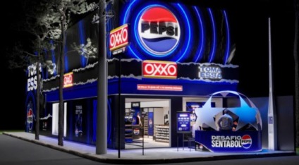 Imagem 3D da nova loja OXXO