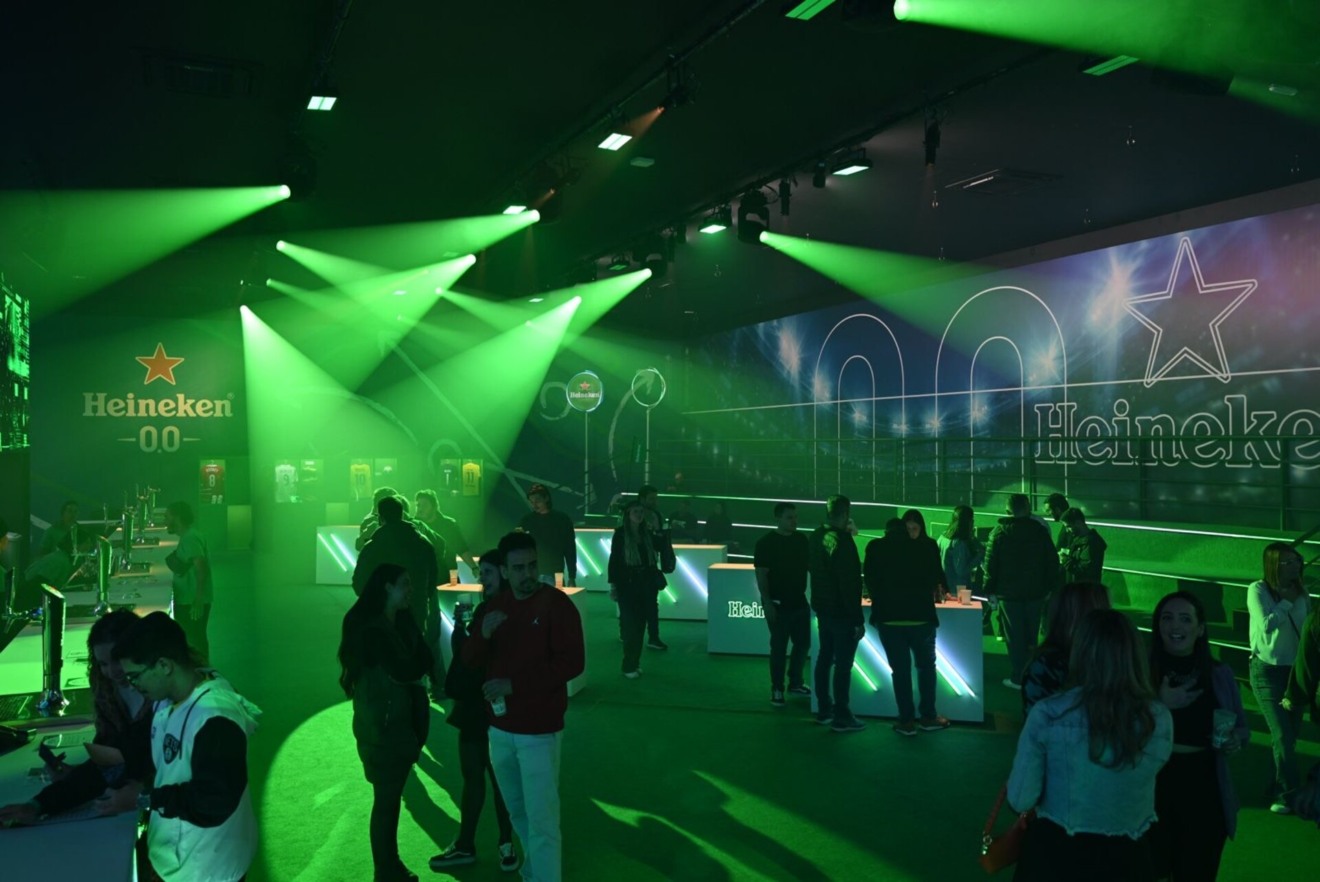 A Heineken, patrocinadora oficial da UEFA Champions League pelo 18º ano consecutivo, está realizando um evento imersivo durante as finais masculina e feminina da competição.