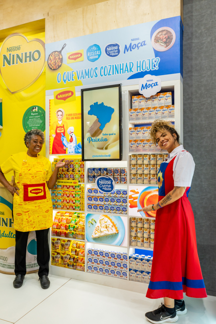 Na APAS SHOW 2024, realizada entre 13 e 16 de maio pela Associação Paulista de Supermercados, a Nestlé apresentou em seu estande uma conexão 360º com os consumidores, entendida como potência de transformação.