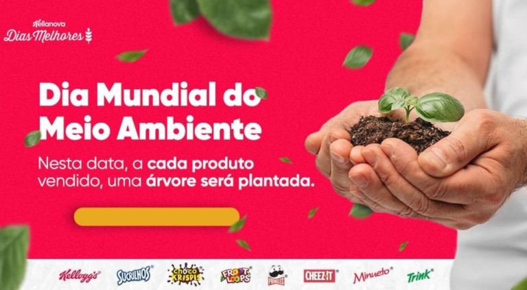 Campanha do Dia Mundial do Meio Ambiente da Kellanova