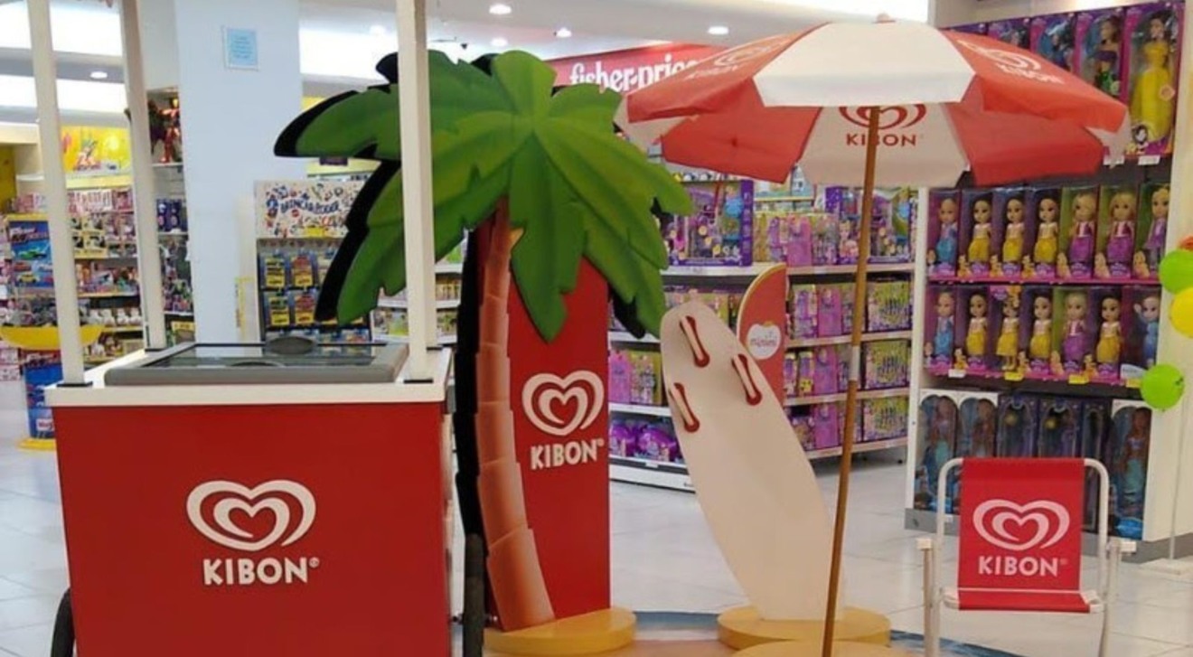Ativação da Kibon em loja da Ri Happy Ativação da Kibon em loja da Ri Happy