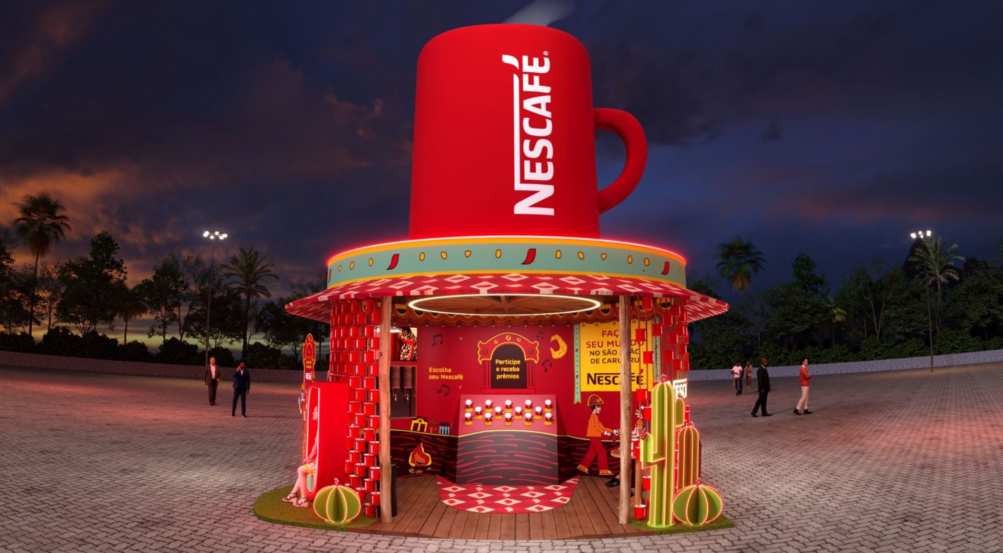 Nescafé no São João de Caruaru