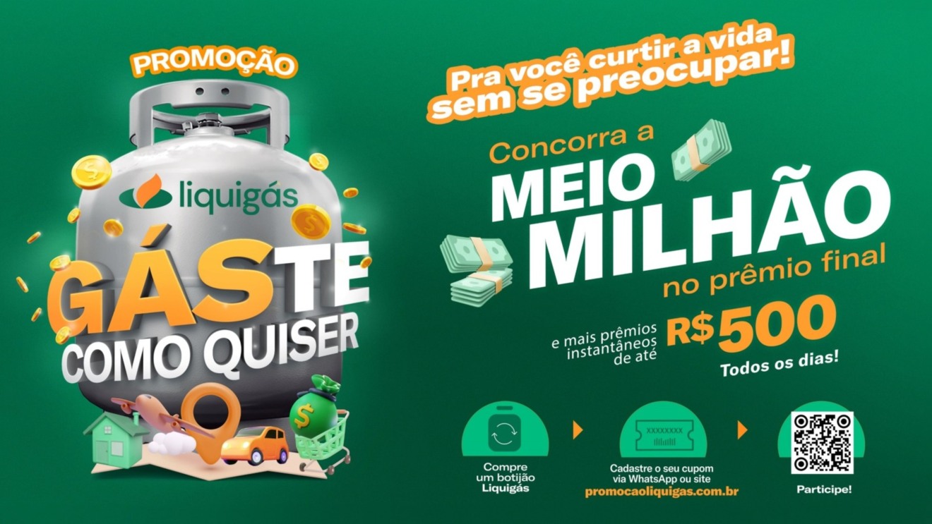 A AKM Performma, agência especializada em criar experiências para as marcas, entregando soluções do online ao offline, é finalista do Prêmio Live 2024, na categoria ‘Ação Promocional com Sorteio’, com a promoção "Gaste como quiser" para a Liquigás.