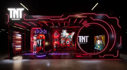 Ativação da TNT no gamescom