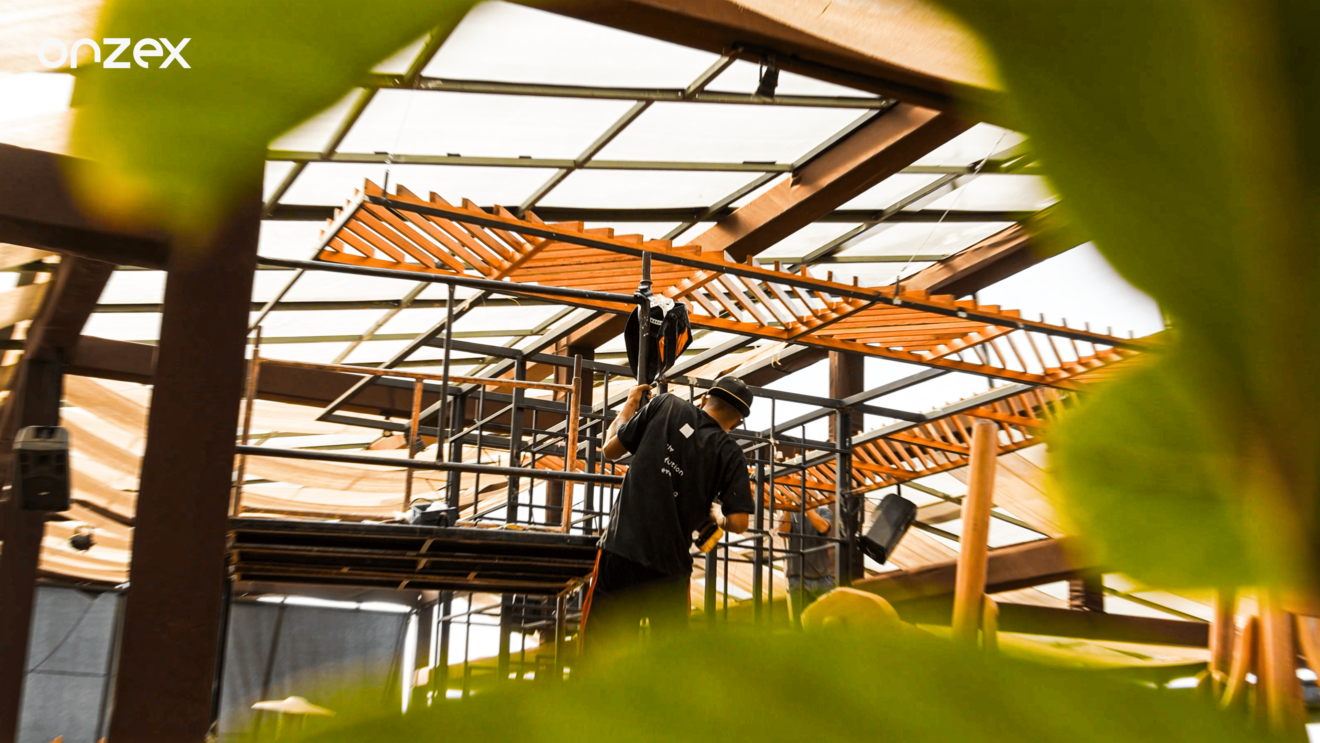 Produção da Onzex para Heineken no Outland, Belo Horizonte