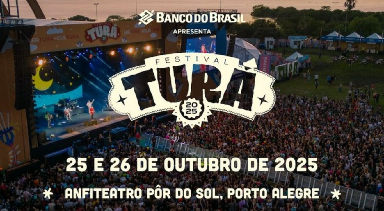 Festival Turá anuncia datas para 2025 em Porto Alegre