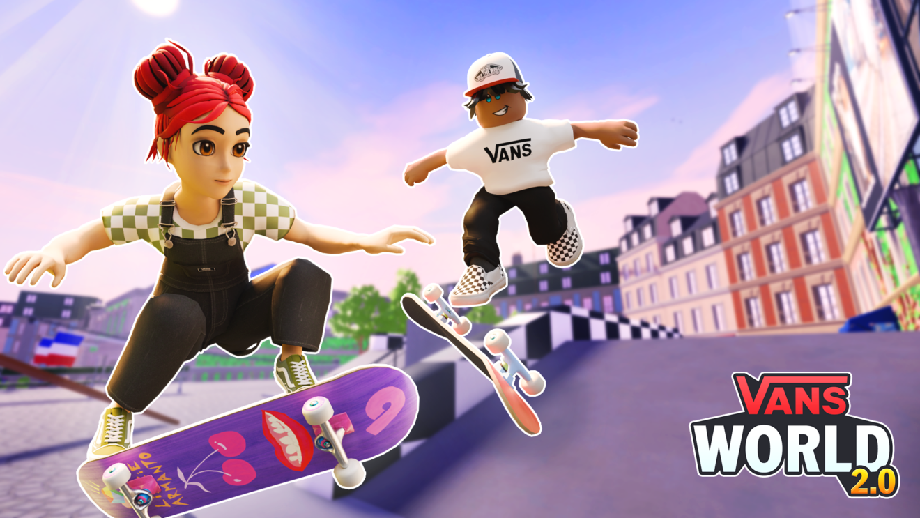 Baseado no sucesso do Vans World, que atingiu 100 milhões de visitas na Roblox no ano passado, o Vans World 2 oferece aos jogadores novos desafios e truques de skate para acumular pontos e personalizar seus avatares. Sempre focado no esporte, o Vans World 2 apoia a dedicação da Vans em sempre explorar novas maneiras de experimentar o skateboarding.

