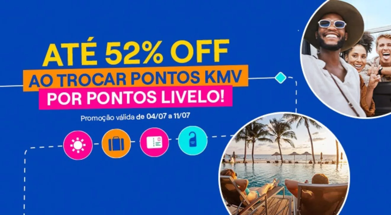 Promoção KMV e Livelo