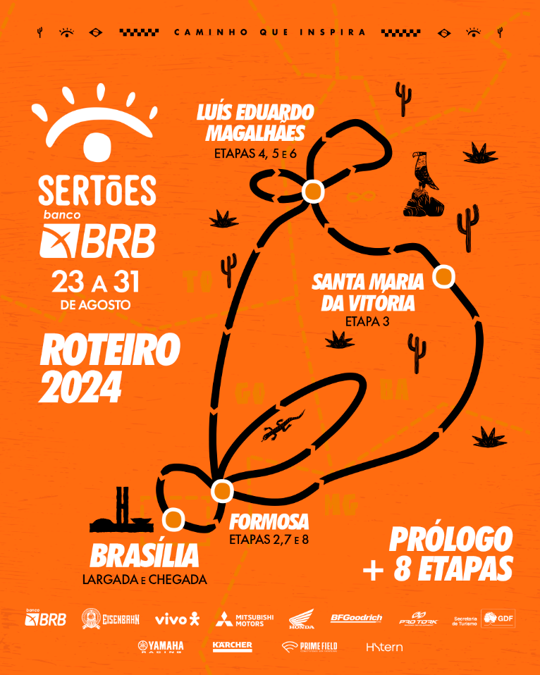 Eisenbahn como patrocinadora oficial do Rally Sertões 2024