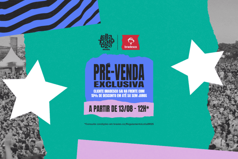 Lollapalooza Brasil 2025 divulga datas de venda de ingressos e valores do Lolla Pass